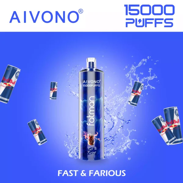 AIVONO Fatman 15000 Puffs 0% 2% 3% 5% Vapes usa e getta a basso contenuto di nicotina direttamente dalla selezione di sapori all'ingrosso della fabbrica (14)