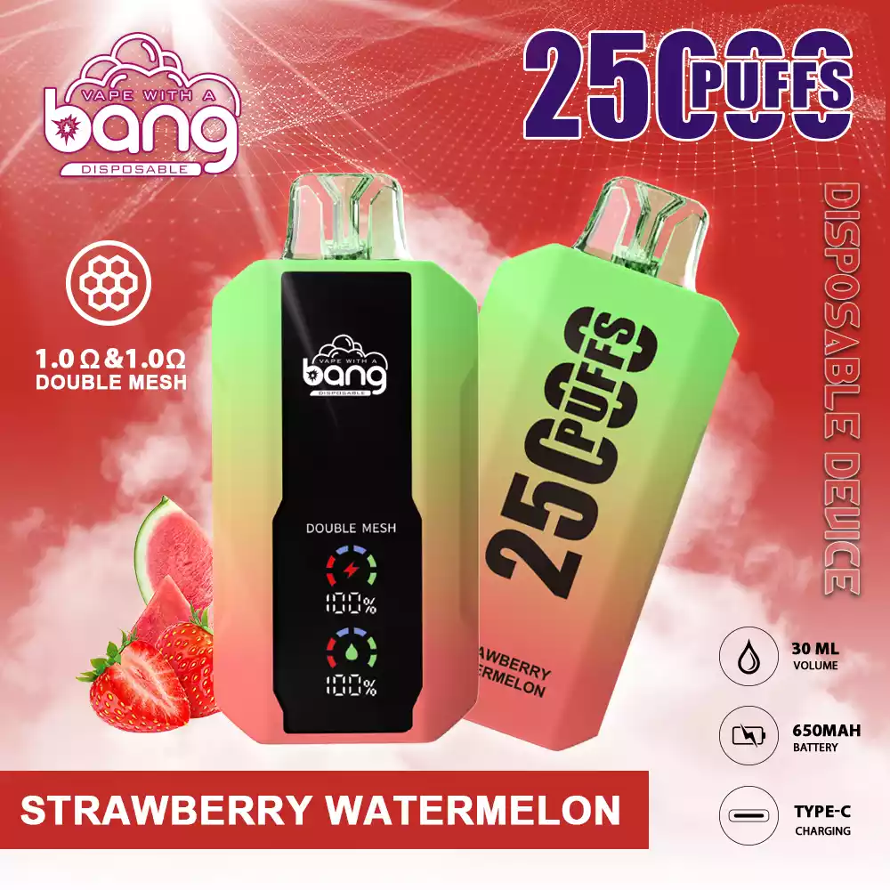 Bang 25000 Puffs 0% 2% 3% 5% Nicotine Factory Direct Wholesale Disposable Vape Multiple Flavor Options (3)