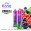 Bang Blaze 20000 Puffs Direto da fábrica Vapes descartáveis ​​com baixo teor de nicotina no atacado, várias opções de sabores