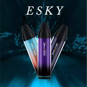 Discover Grativape Esky 5500 Puffs 2% Low Nicotine Straight from the Factory with a Variety of Flavors for a Novel Vaping Sensation (4)