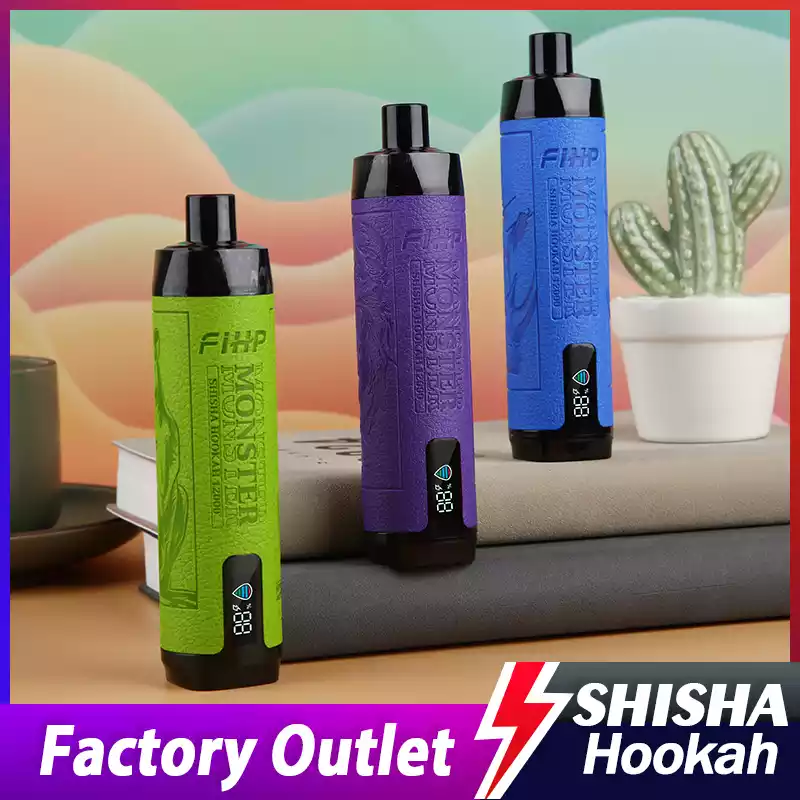 FIHP Shisha Hookah 12000 Puff 650mah Type-C Low Nicotine Direct Factory Wholesale Multiple Flavor Options (9)