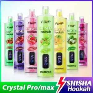 FIHP Shisha Hookah 15000 Pro Puffs 650mah Type-C Low Nicotine Disposable Vapes Factory Wholesale Flavor Selection (15)