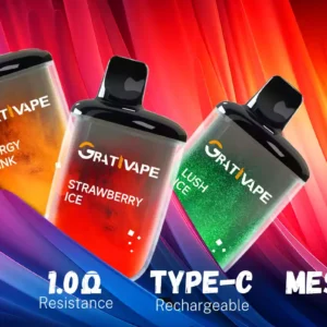 Grativape Disposable Vapes with Lemon-Lime Flavors for Wholesale Buyers