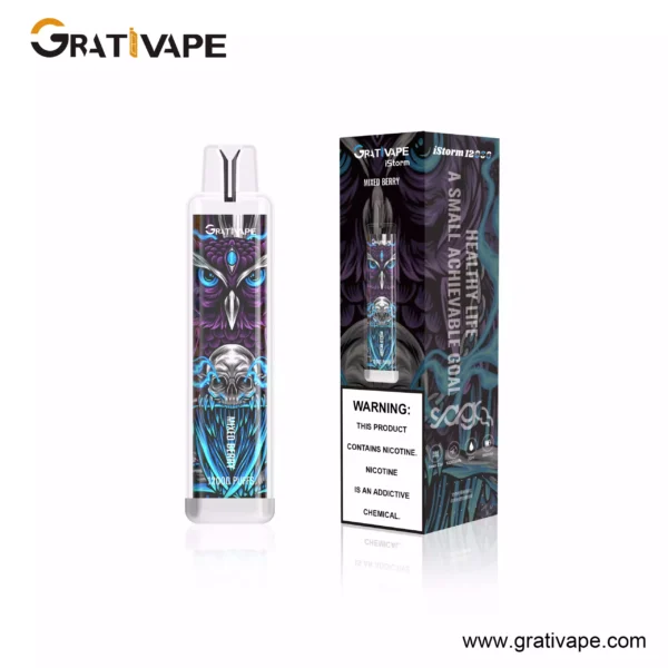 Why Grativape iStorm 12000 Puffs is the Best for Refreshing Vaping