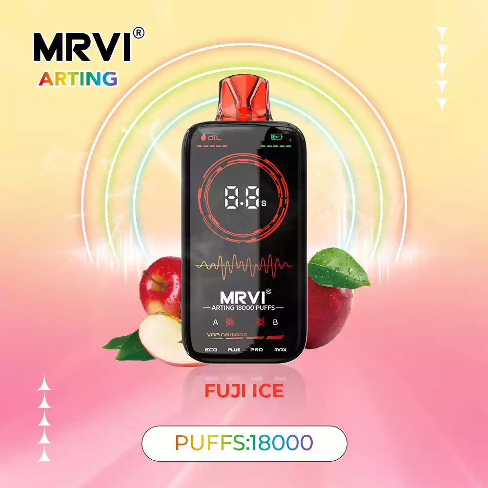 MRVI Arting 18000 Puffs 600mAh Tip-C Vânzare cu ridicata directă din fabrică 2% 5% Arome cu conținut scăzut de nicotină Multiple Cumpărare în vrac (9)