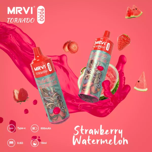 Mrvi Disposable Vapes with Transparent Packaging for European Retailers