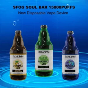 Sfog Soul Bar 15000 Puffar 22ml 600mA låg nikotinhalt Engångsvapes i grossistledet direkt från fabriken Utforska smakmångfald (11)