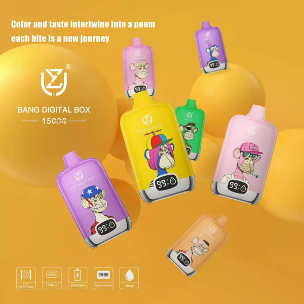 Bang Disposable Vapes with Customizable Designs for European Wholesalers