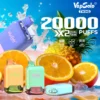 VAPSOLO Shisha 20000 Puffs 650MAH Type-C Vape reîncărcabile de unică folosință Comerț cu ridicata Aprovizionare din fabrică Diverse opțiuni de aromă (10)