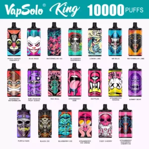 Popular Blueberry and Cream Vapsolo Vapes in Belgium