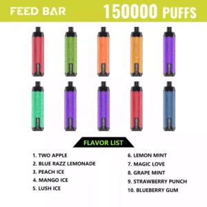 Vapsolo Shisah 15000 Puffs Vape de unică folosință în vrac Cumpărați o varietate de arome cu conținut scăzut de nicotină pentru o experiență de neegalat (2)