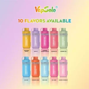 Vapsolo Disposable Vapes with Superior Flavor Profiles for European Retailers