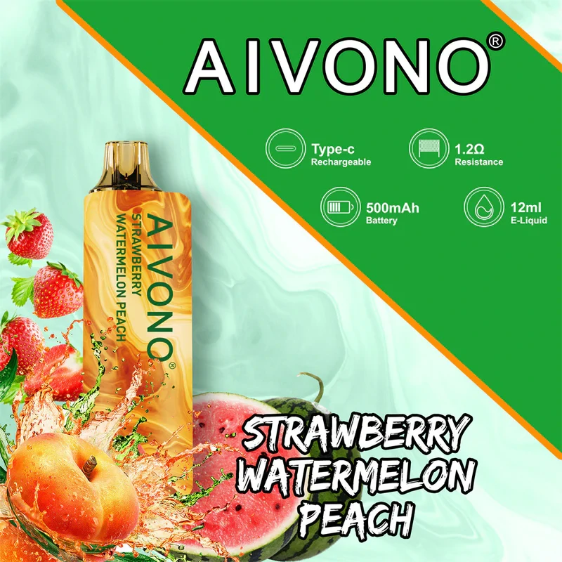 AIVONO AIM GUN 7000 Puffs 12ml Type-C Velkoobchodní jednorázové vape Factory Přímé výběry různých chutí Nová chuťová zkušenost (9)