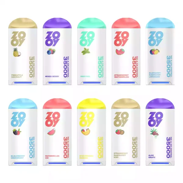 Reliable ZOOY FIRZEN 35000 Puffs Disposable Vape With Three Ice Layers And Three Nicotine Levels Adjustable Direct From Factory Wholesale (33)